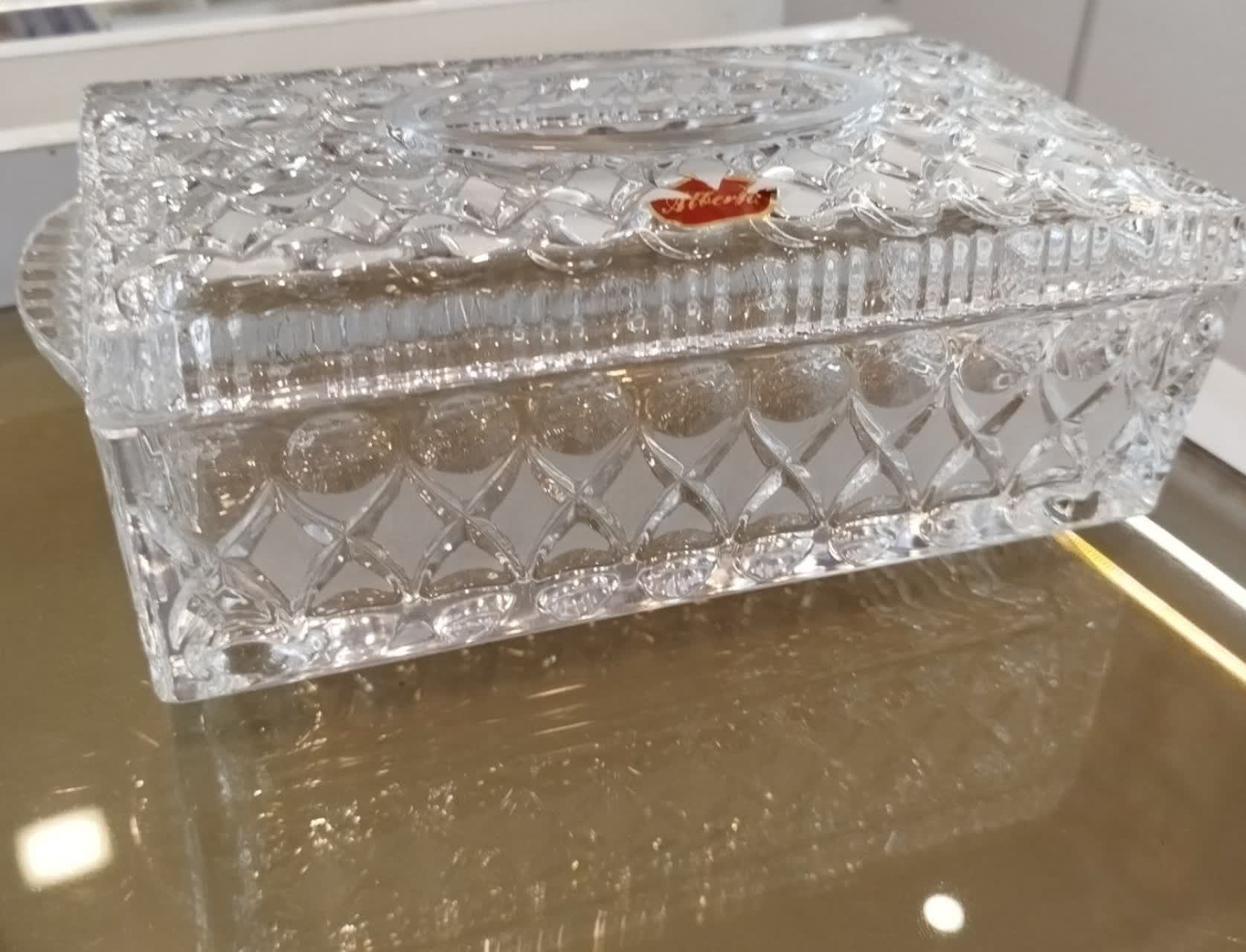 جا دستمال کاغذی مستطیل مدل آنجلیکا
